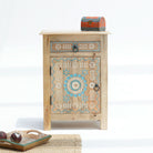 MONARCH CARVING NIGHTSTAND TABLE - Art and craft furniture