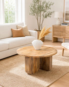 Montera Mango Wood Coffee Table - Art and craft furniture