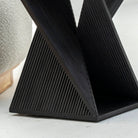 MONTERA WOODEN BLACK SIDETABLE - Art and craft furniture