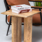 MONTERA WOODEN SIDETABLE - Art and craft furniture