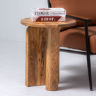 MONTERA WOODEN SIDETABLE - Art and craft furniture