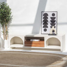 NATURA CURVE TV STAND - Art and craft furniture