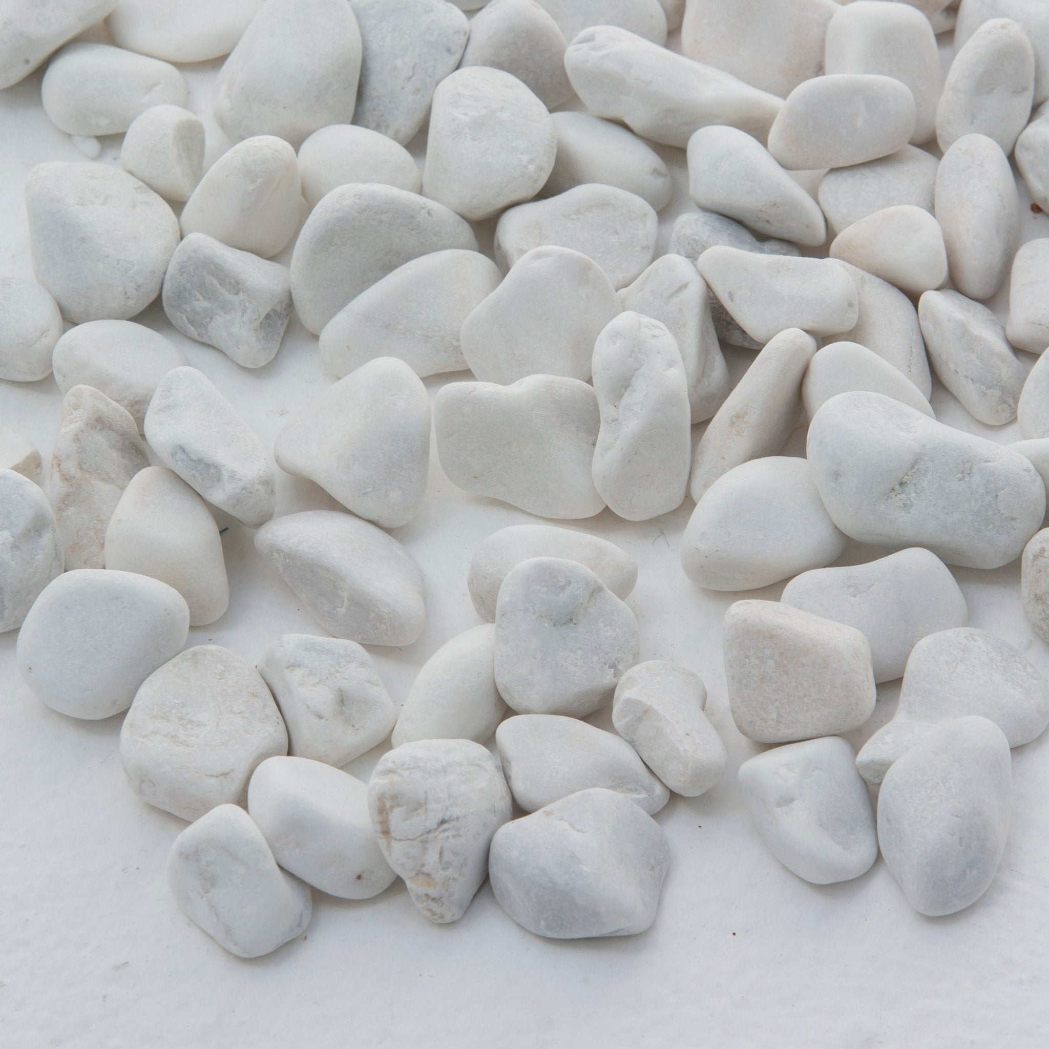 Natural White Pebbles - Art and craft furniture