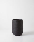 Nero Black Cylinder Planter - Art and craft furniture