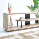 NEW-BERN Z SHAPE TV STAND - Art and craft furniture