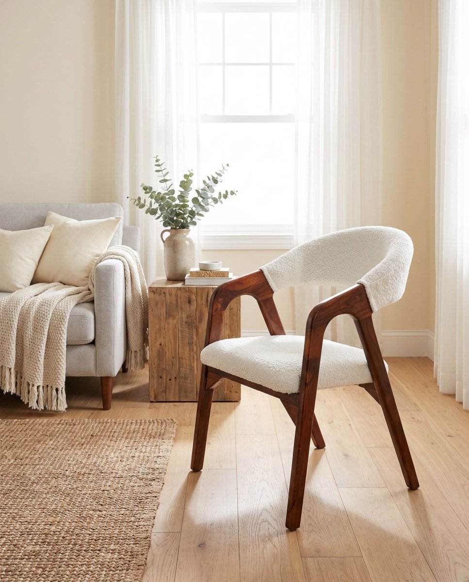 Nexora Wooden Dining Chair - Art and craft furniture