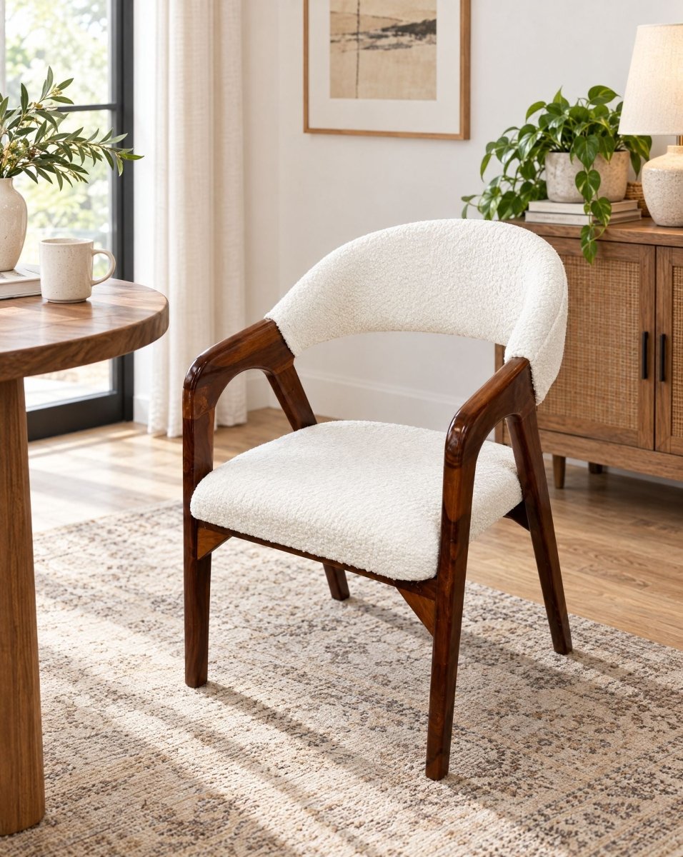 Nexora Wooden Dining Chair - Art and craft furniture