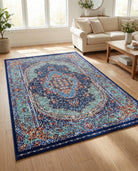 Niloufar Blue Carpet - Art and craft furniture