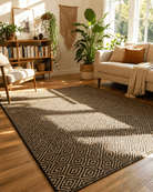 NOMAD WEAVE COTTON & JUTE RUG - Art and craft furniture