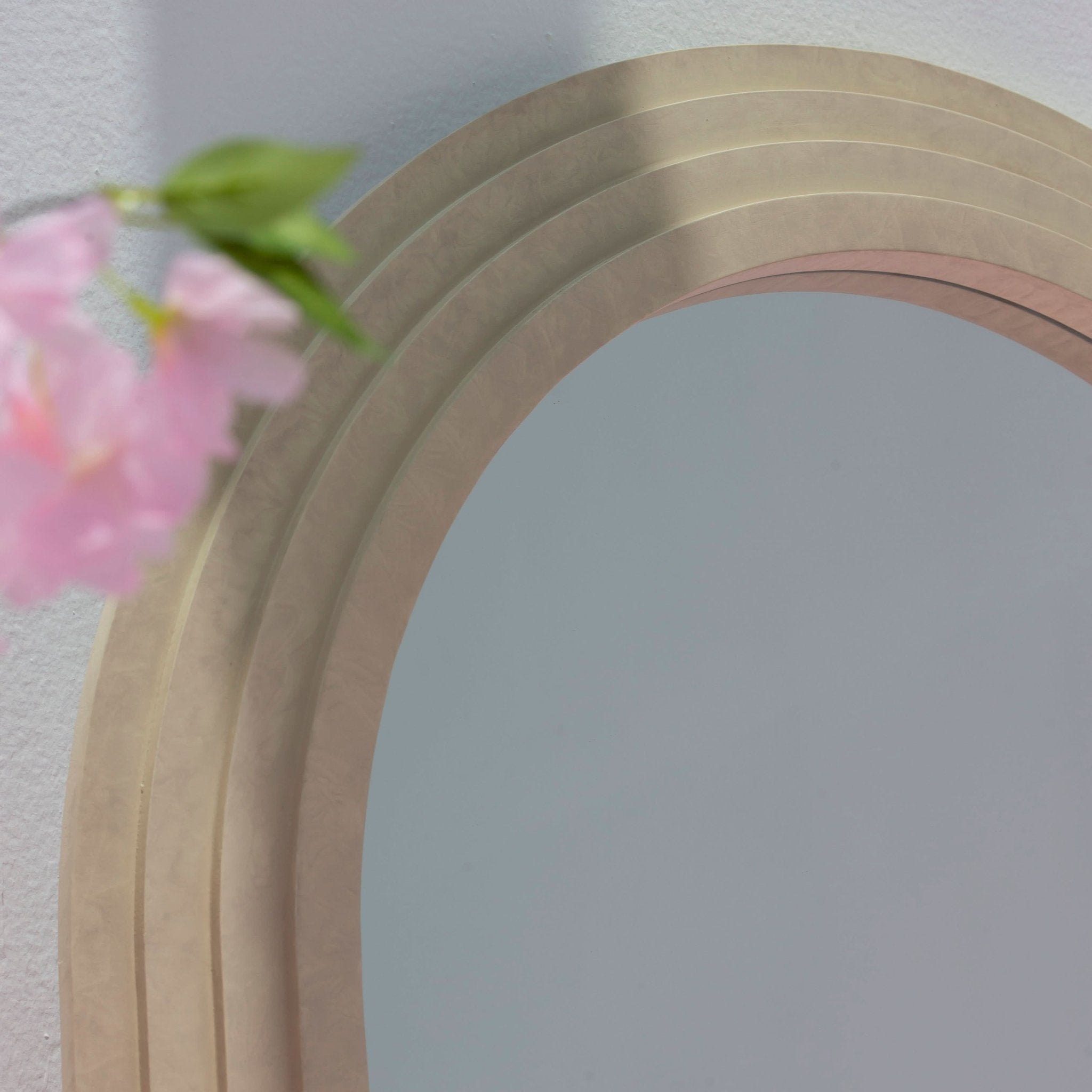 Nordline White Mirror Frame - Art and craft furniture