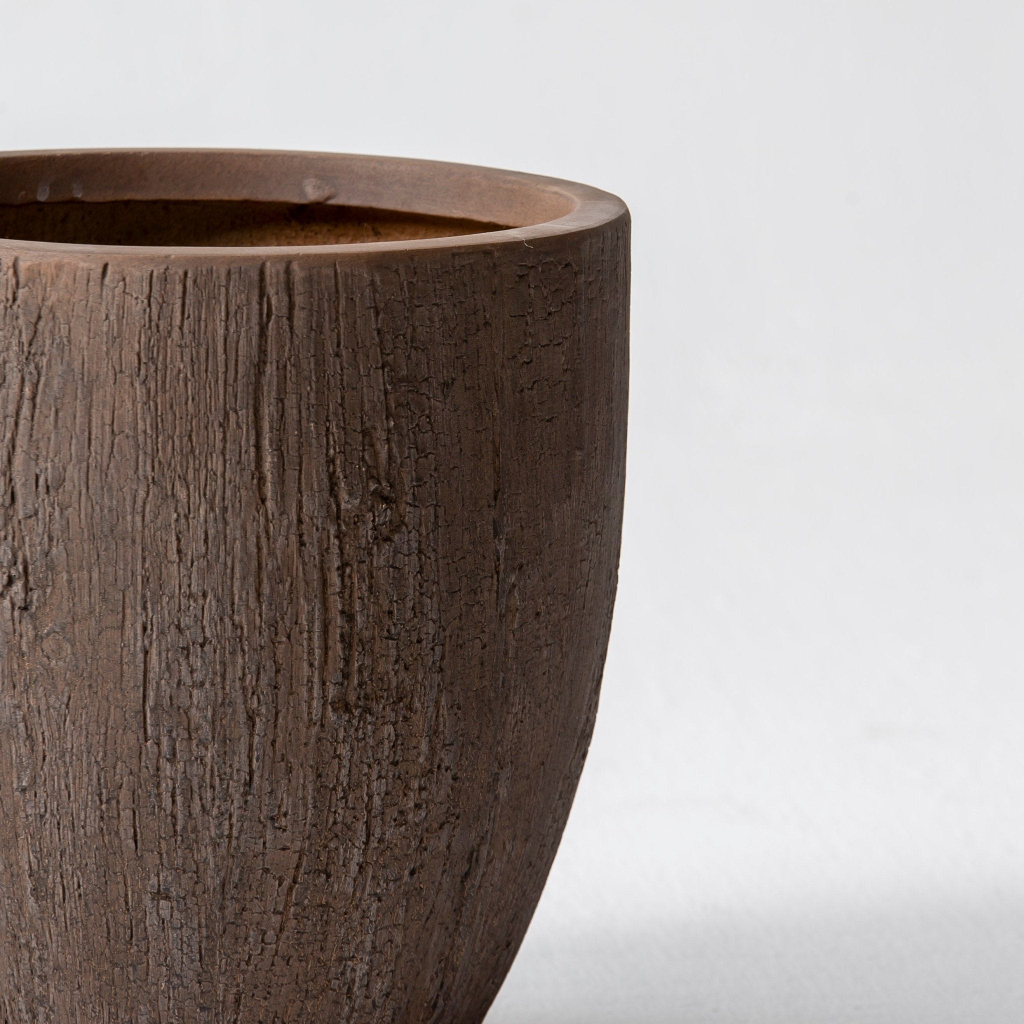 NOSTRA LIGHT BROWN PLANTER - Art and craft furniture