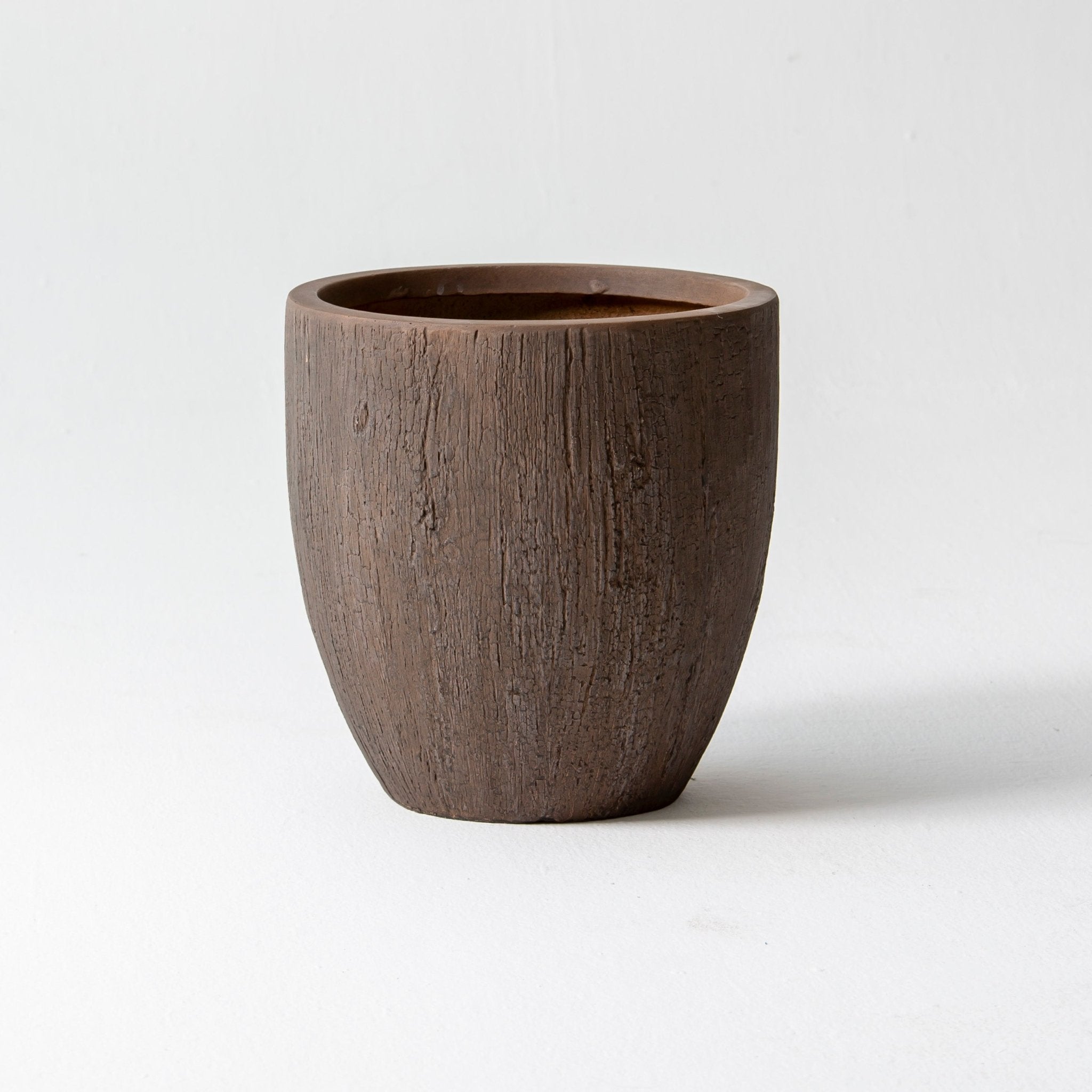 NOSTRA LIGHT BROWN PLANTER - Art and craft furniture