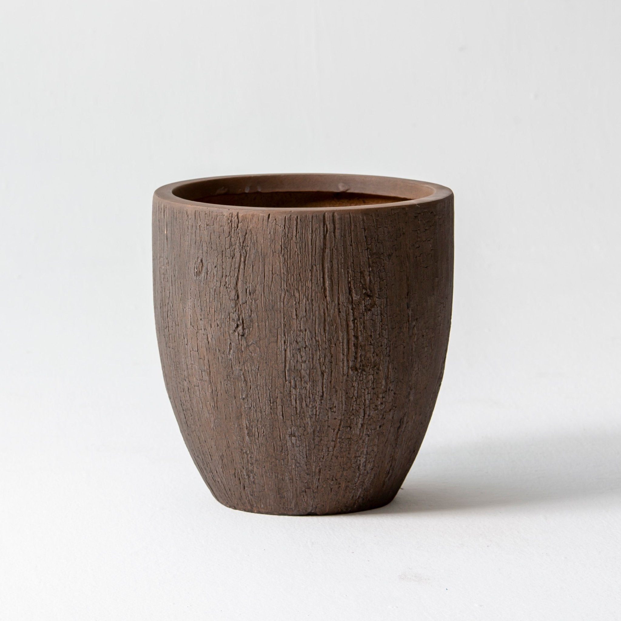 NOSTRA LIGHT BROWN PLANTER - Art and craft furniture