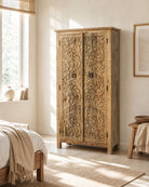 Novaro Mango wood Cabinet - Art and craft furniture