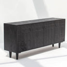 NUVOR WOODEN FOUR DOOR SIDEBOARD - Art and craft furniture