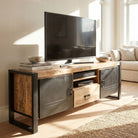 Olso Wooden TV Stand - Art and craft furniture