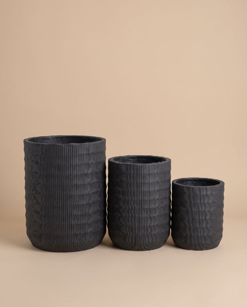Onyx Fiber Cement Pot - Art and craft furniture
