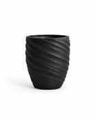 Onyx Swirl Texture Planter - Art and craft furniture