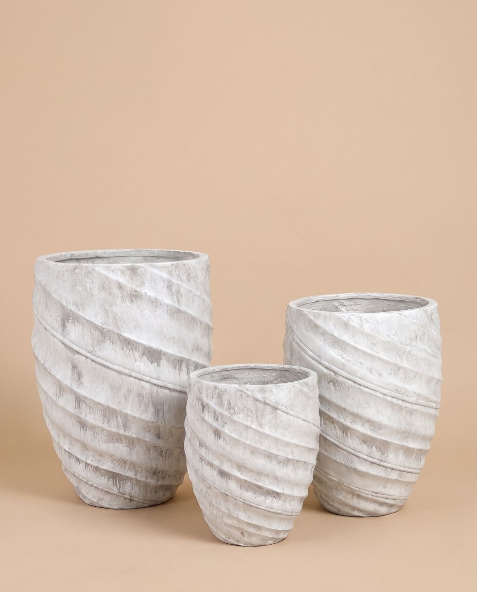 Orbix Spiral Pot - Art and craft furniture