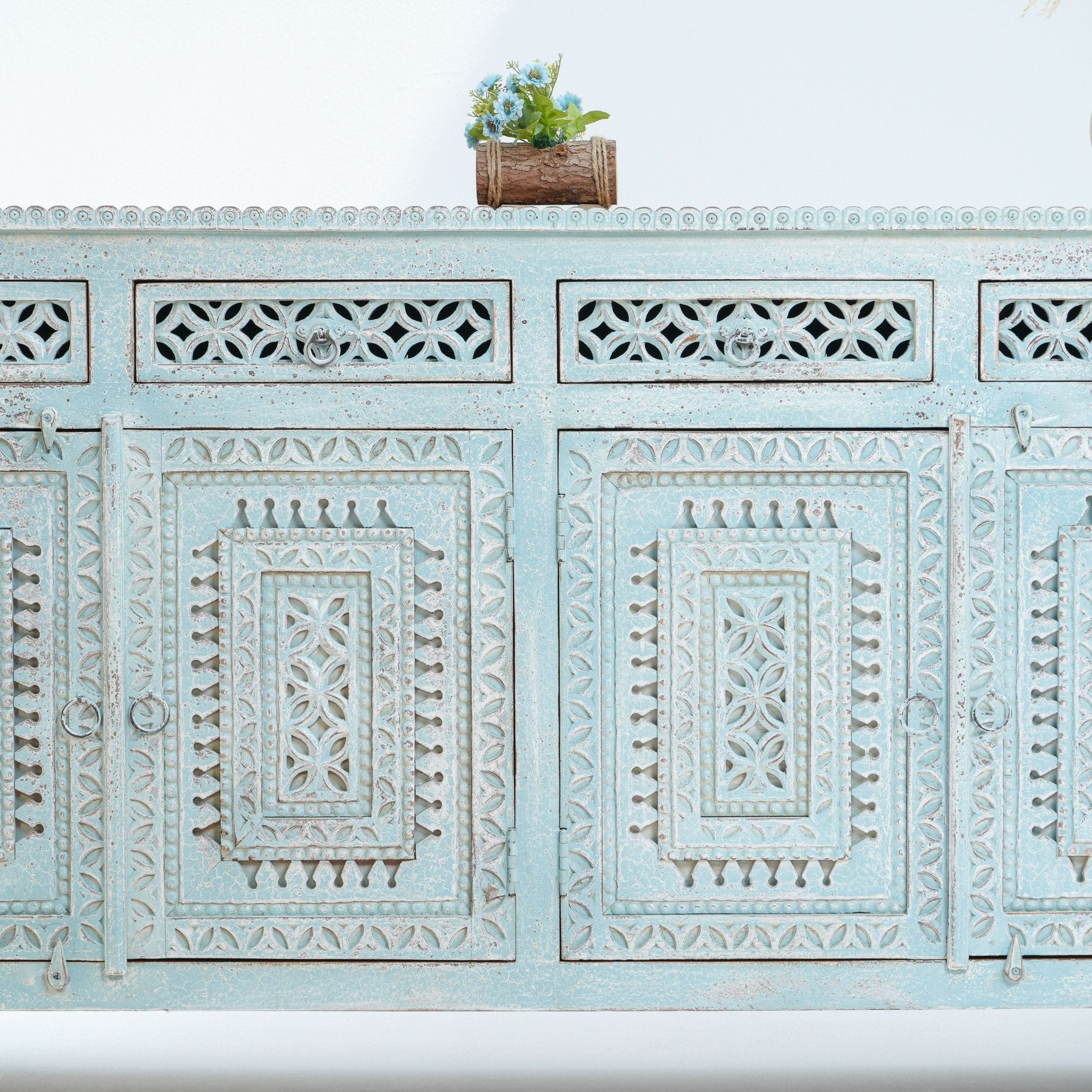 ORLEANS FOUR DOOR DRAWER SIDEBOARD - Art and craft furniture