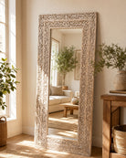 ORNATE CARVING MIRROR FRAME - Art and craft furniture