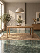 Orvane Mango Wood Dining Table - Art and craft furniture