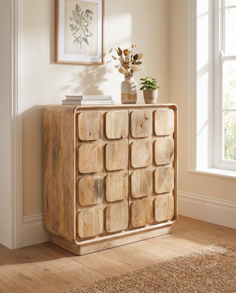 Orvian Mango Wood Bar Counter - Art and craft furniture