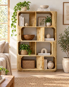 Orvian Mango Wood Bookshelf - Art and craft furniture
