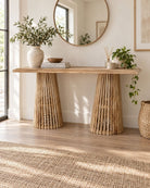 Orvian Mango Wood High Table - Art and craft furniture