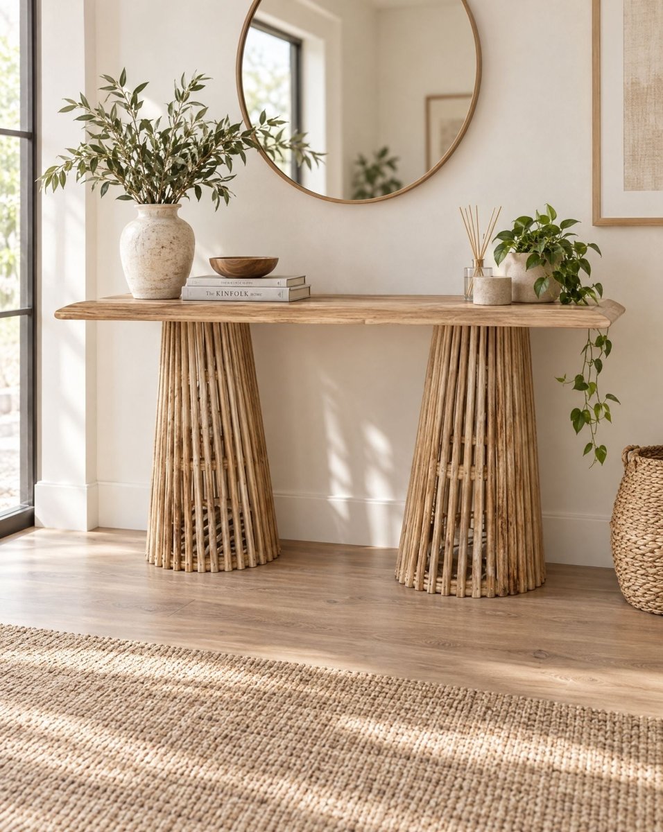 Orvian Mango Wood High Table - Art and craft furniture