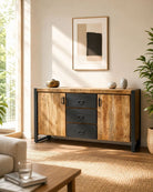 Oslo 2 Door 3 Drawer Sideboard - Art and craft furniture