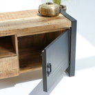 OSLO ONE DRAWER TWO DOOR TV STAND - Art and craft furniture