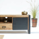 OSLO ONE DRAWER TWO DOOR TV STAND - Art and craft furniture