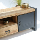 OSLO ONE DRAWER TWO DOOR TV STAND - Art and craft furniture