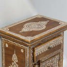 Painted Bed side table - Art and craft furniture