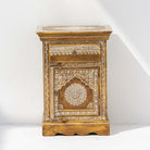 Painted Bed side table - Art and craft furniture