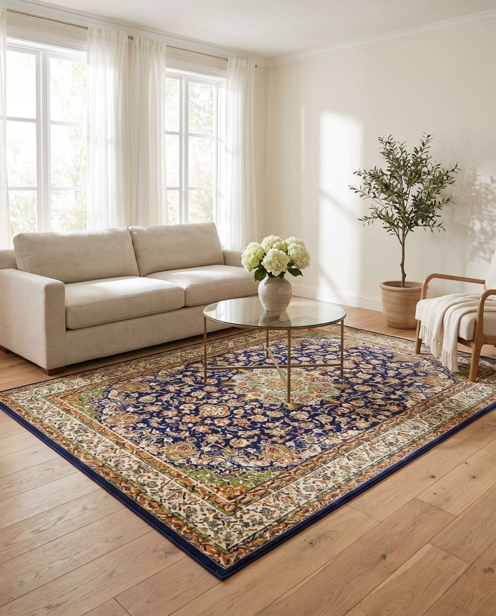 Parisa Blue Carpet - Art and craft furniture