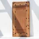RAILWAY WOOD ANTIQUE MIRROR FRAME - Art and craft furniture