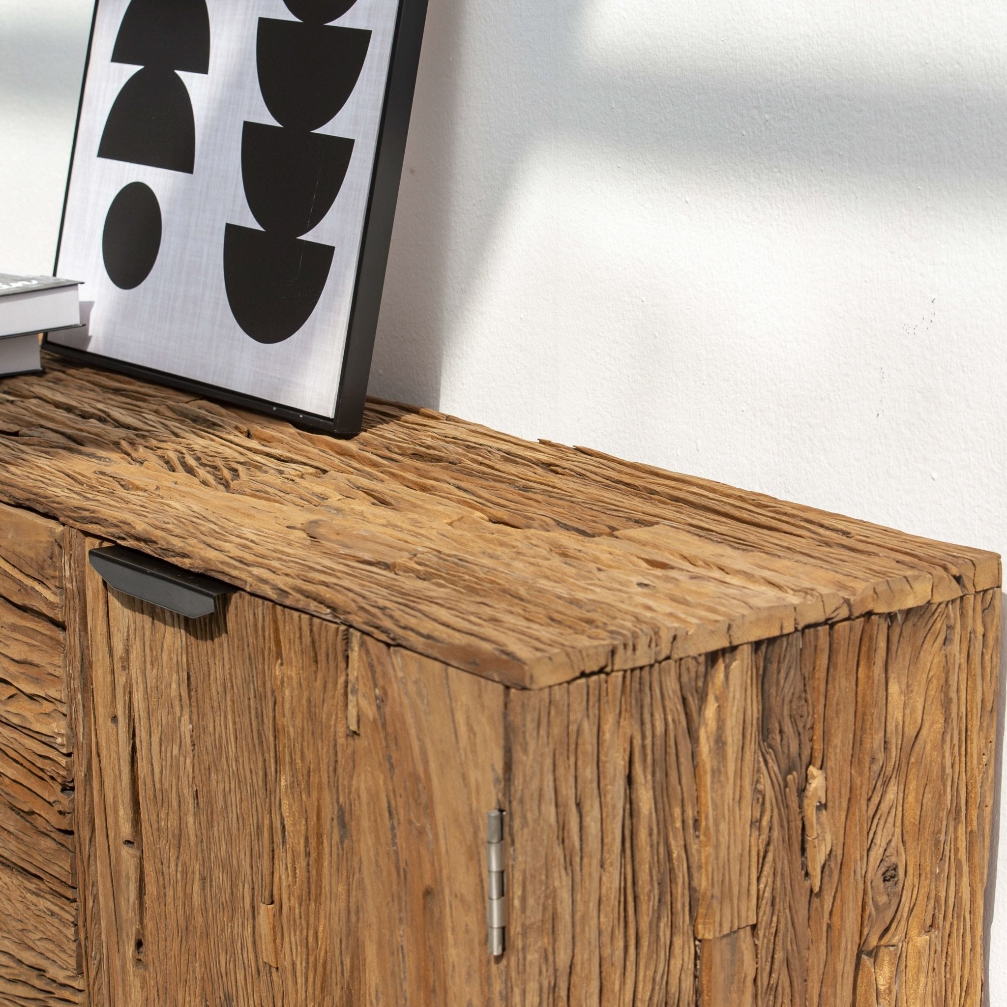 RAILWAY WOOD SIDEBOARD - Art and craft furniture