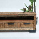 RAILWAY WOOD TV STAND - Art and craft furniture