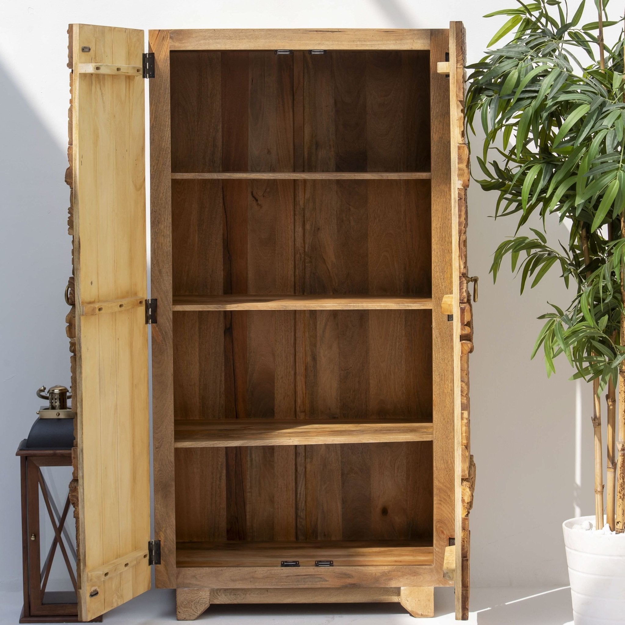 RAJWADA WOODEN CABINET - Art and craft furniture