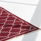 RAJWADI HANDWOVEN COTTON RUG - Art and craft furniture