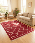 RAJWADI HANDWOVEN COTTON RUG - Art and craft furniture