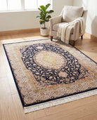 Ramin Kerman Blue Carpet - Art and craft furniture