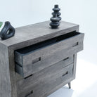 REFINED ACACIA CHEST OF DRAWERS - Art and craft furniture