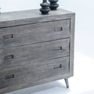 REFINED ACACIA CHEST OF DRAWERS - Art and craft furniture