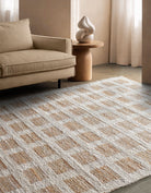 RIALTI HAND WOVEN JUTE & WOOL CARPET - Art and craft furniture