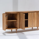 RIVIERA HALF ROUND SIDEBOARD - Art and craft furniture