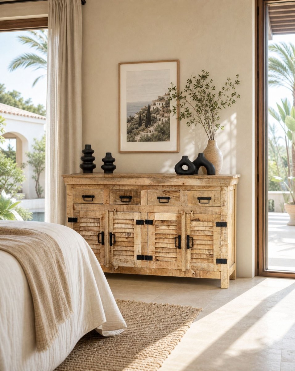 Roma Classic Four Door Sideboard - Art and craft furniture