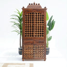 ROSE WOOD FOUR DOOR & TWO DRAWER TEMPLE - Art and craft furniture